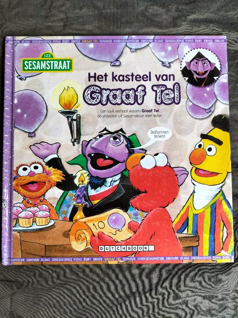 Sesamstraat - Het Kasteel van Graaf Tel, Non-fictie, Jongen of Meisje, Ophalen of Verzenden, Sesamstraat