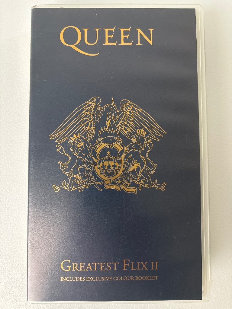 Queen videoband Greatest Flix II, Alle leeftijden, Ophalen of Verzenden, Zo goed als nieuw, Muziek en Concerten