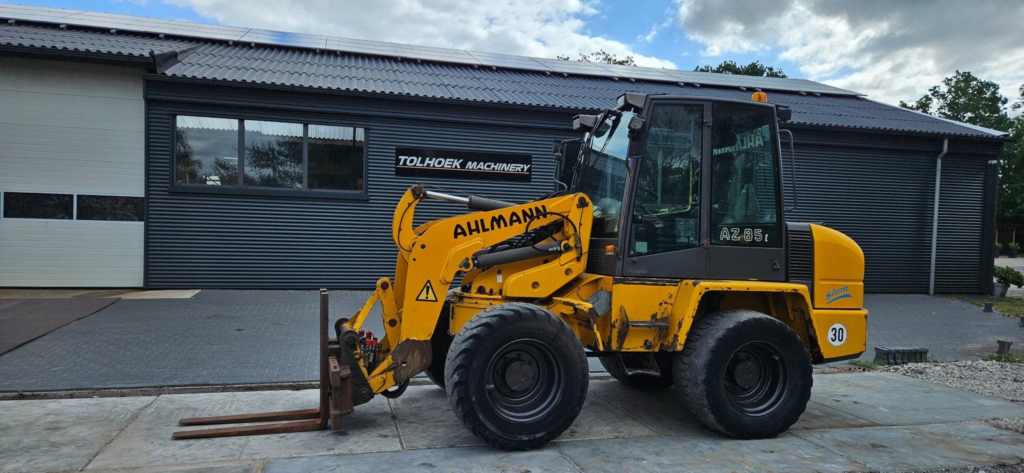 Ahlmann AZ85r (bj 2007), Wiellader of Shovel