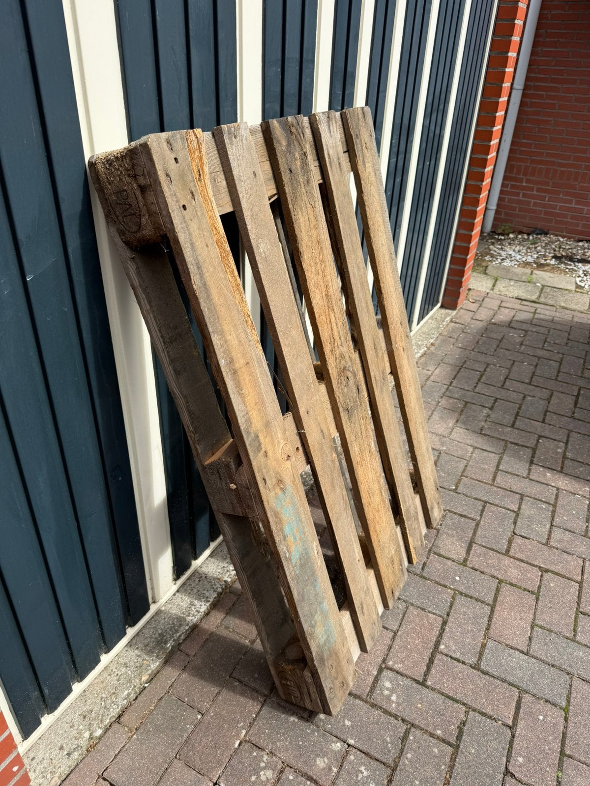 Gratis Epal euro pallet, Ophalen, Zo goed als nieuw, 50 mm of meer, Minder dan 200 cm