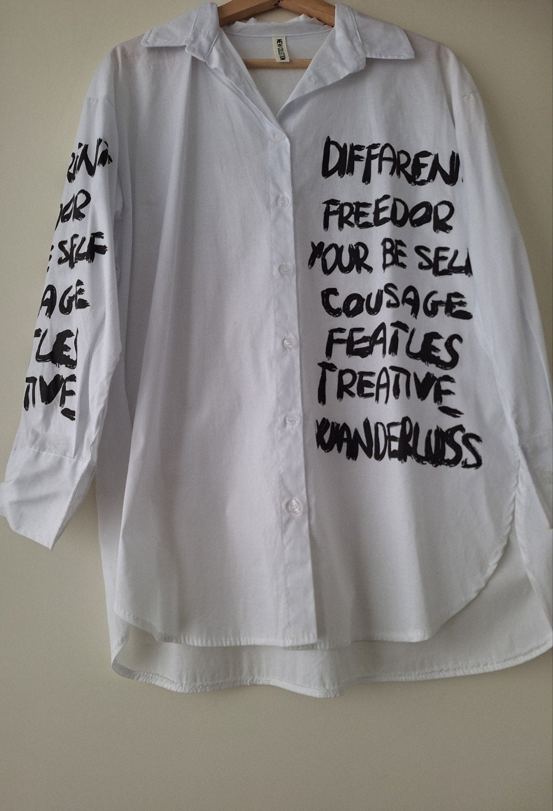 Mooie aparte blouse in maat 46, Ophalen of Verzenden, Zo goed als nieuw, Maat 46/48 (XL) of groter, Meerkleurig