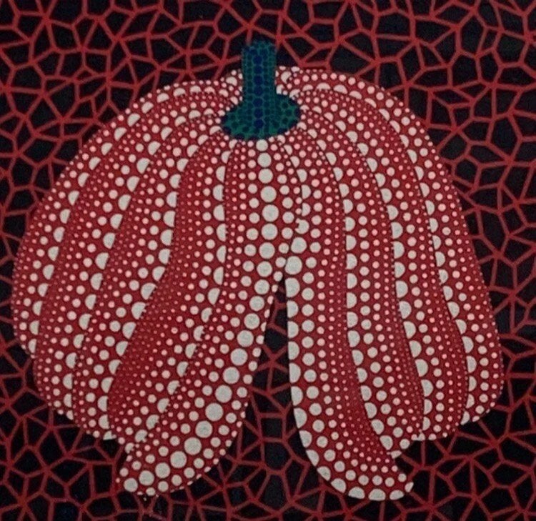 Yayoi Kusama : litho (40 bi 50 cm), Ophalen of Verzenden