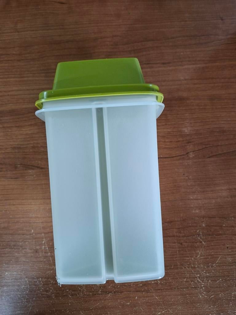Tupperware Augurken Bewaarbox - Groen, Ophalen of Verzenden, Zo goed als nieuw, Groen, Bak of Kom