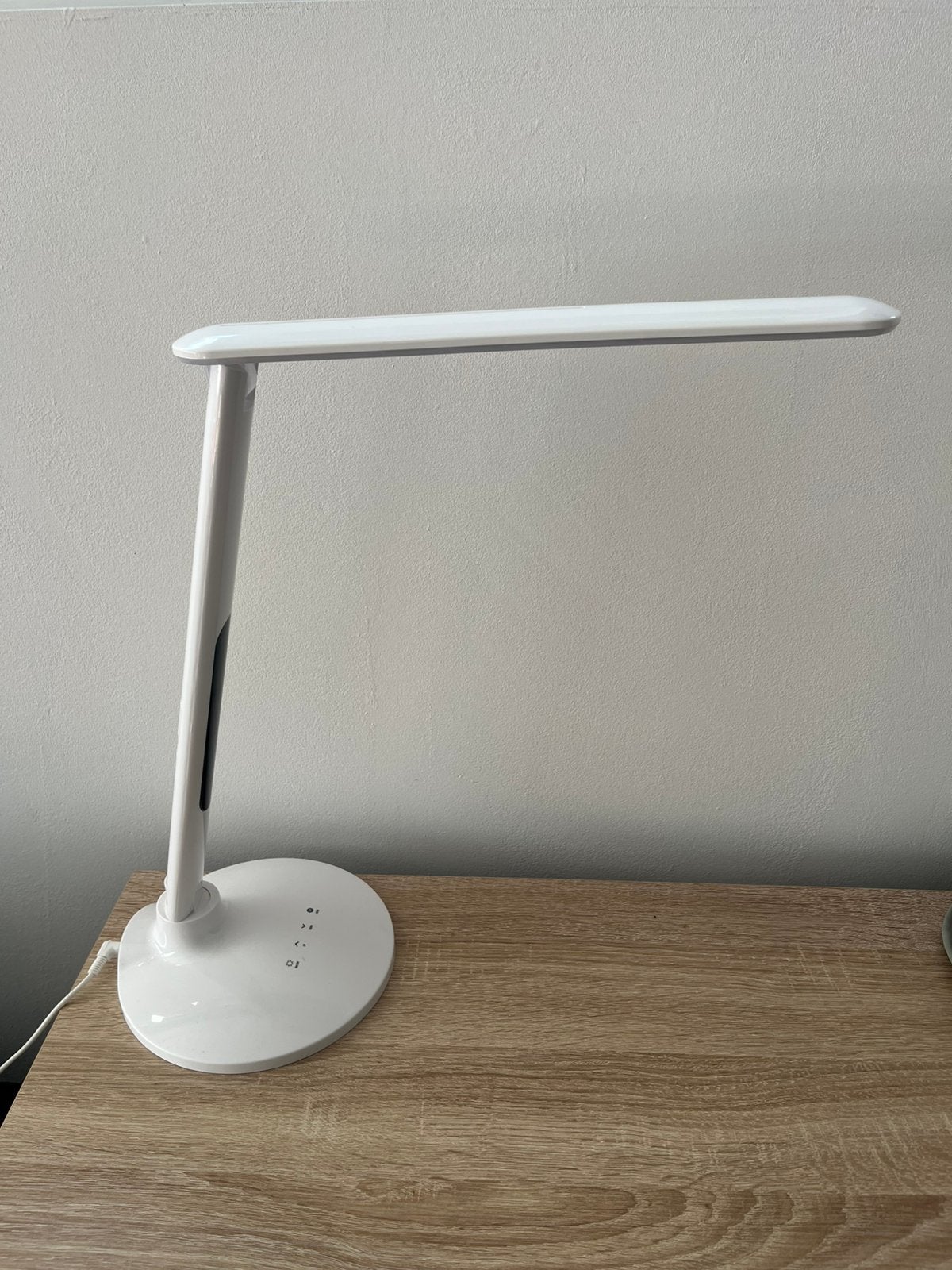 Tafel lamp nagels, Wit, Ophalen, Zo goed als nieuw