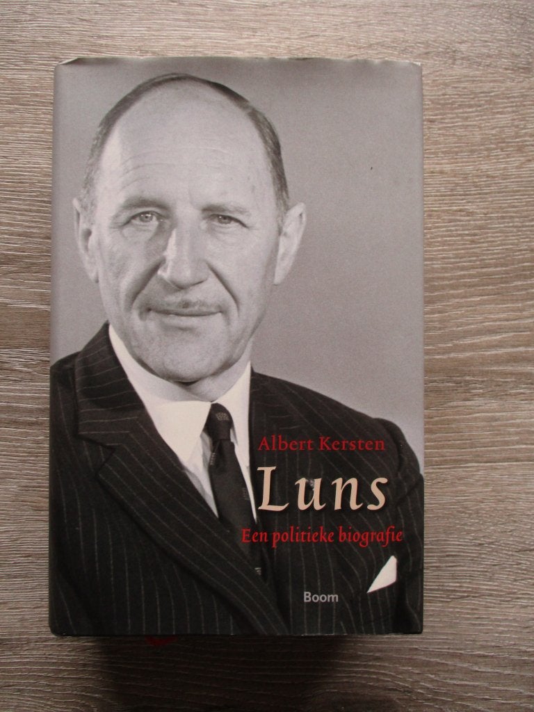 Luns. Een politieke biografie - Albert Kersten, Ophalen of Verzenden, Gelezen, Politiek en Staatkunde, Nederland