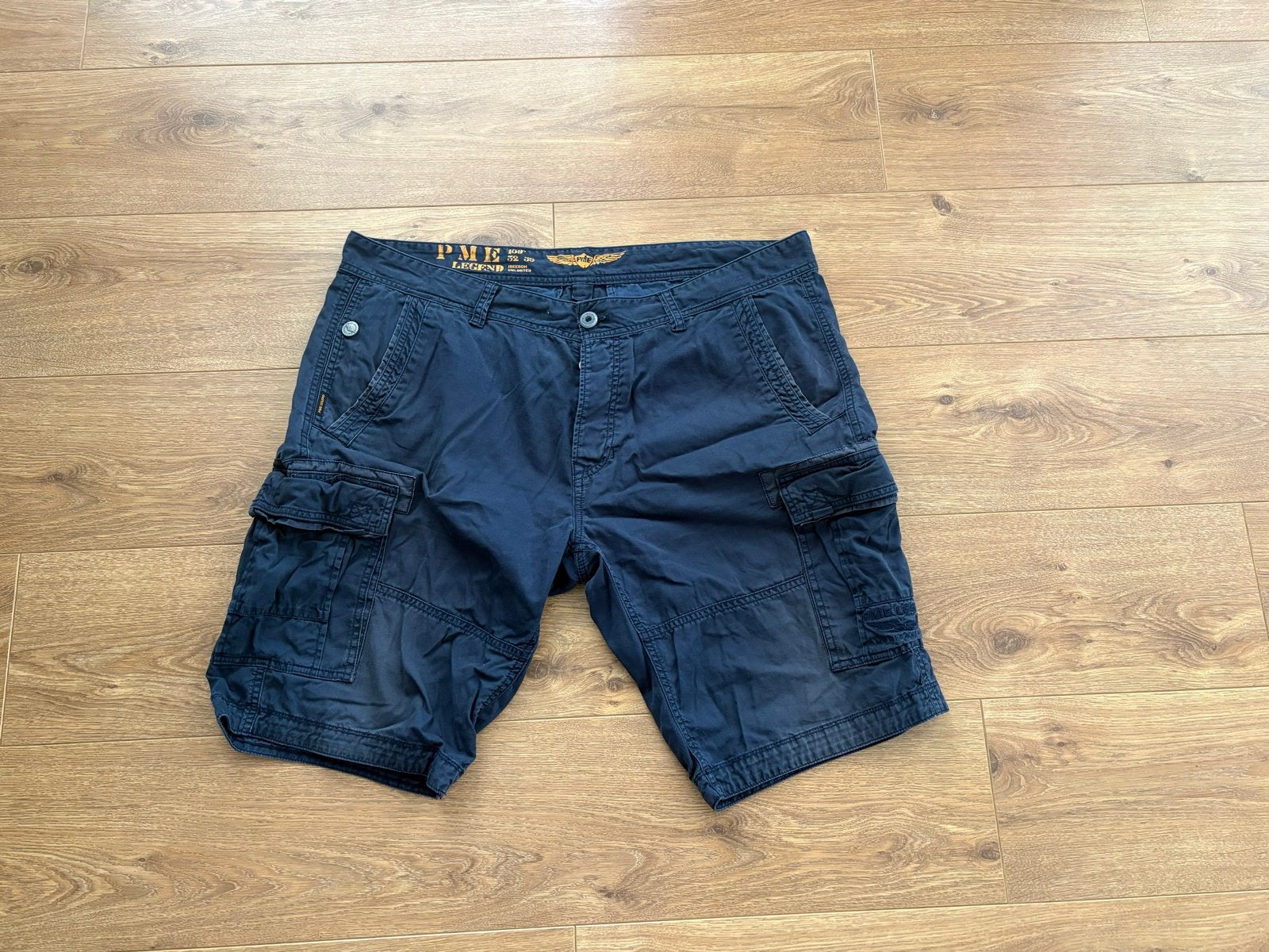 PME Legend Donkerblauwe Korte Broek - Maat XXXL, Ophalen of Verzenden, Zo goed als nieuw, Overige maten, Blauw