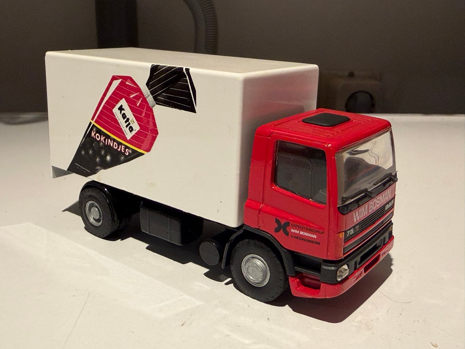 DAF Katja Kokindjes vrachtwagen model, Ophalen of Verzenden, Zo goed als nieuw, Bus of Vrachtwagen, Overige merken