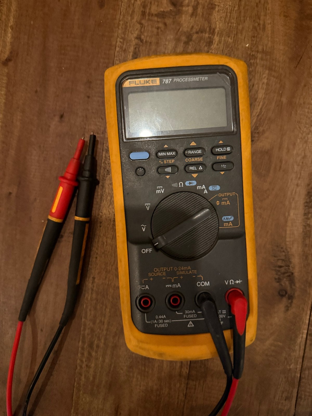 Fluke 787 ProcessMeter met TL175 meetpennen, Ophalen of Verzenden, Gebruikt, Multimeter