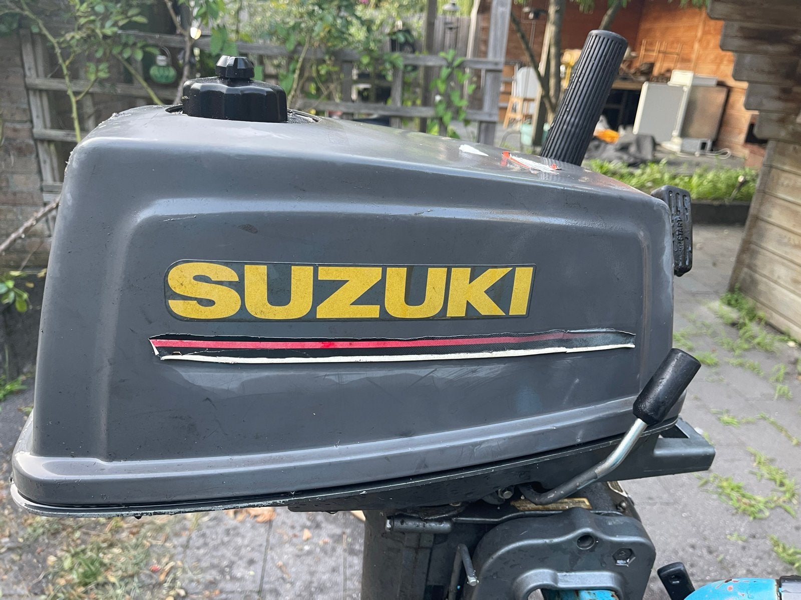 Suzuki 4 PK Buitenboordmotor -loop of sloop, Ophalen of Verzenden, Gebruikt