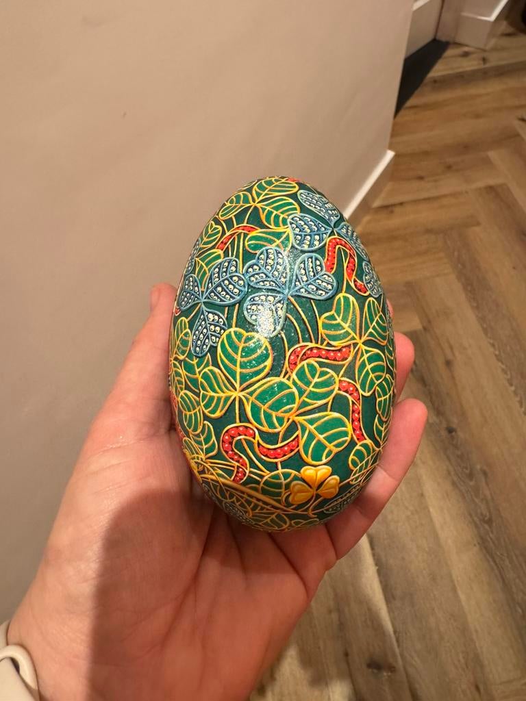 Paasei blik candycontainer, Ophalen of Verzenden, Zo goed als nieuw