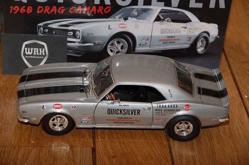 1:18 CHEVROLET DRAG CAMARO QUICKSILVER ACME WRH, Verzenden, Gebruikt, Auto, Overige merken