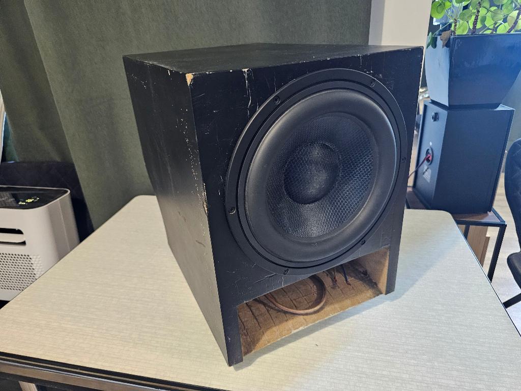 Visaton TIW 250 XS Hifi Woonkamer Subwoofer (Inclusief Kist), Gebruikt, Subwoofer, 120 watt of meer, Ophalen