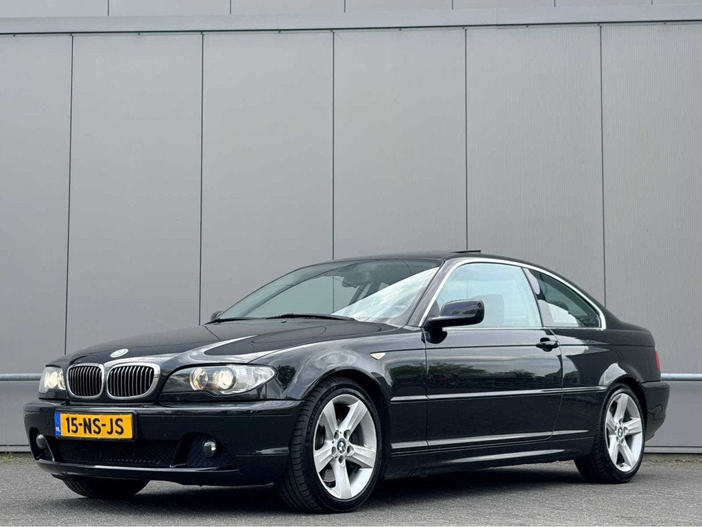 BMW - 2004 - 3-serie Coupé - automaat - 330Ci Executive - P, Gebruikt, Cabriolet, Zwart, Handgeschakeld