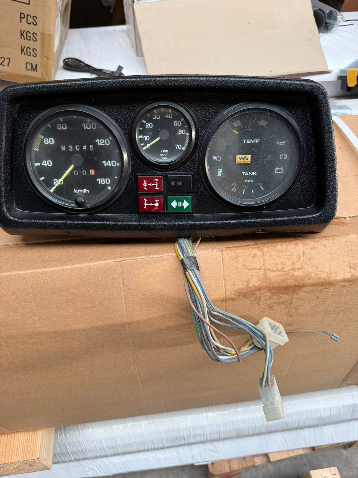 Mercedes tacho w460 g klasse G230, Ophalen