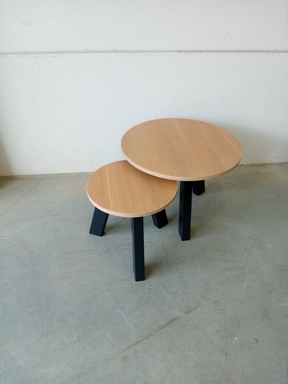 Ronde bijzettafel/salontafel, Huis en Inrichting, Gebruikt, 50 tot 100 cm, Rond, 50 tot 100 cm