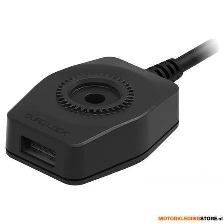 Quad Lock USB Charger, Zwart, Ophalen of Verzenden, Nieuw met kaartje