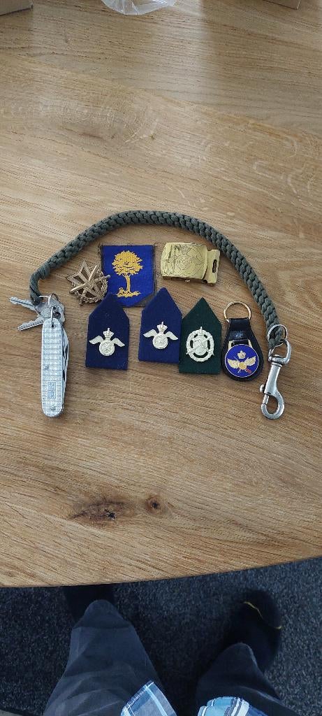 militaire spullen, Verzamelen, Ophalen, Landmacht, Nederland, Embleem of Badge