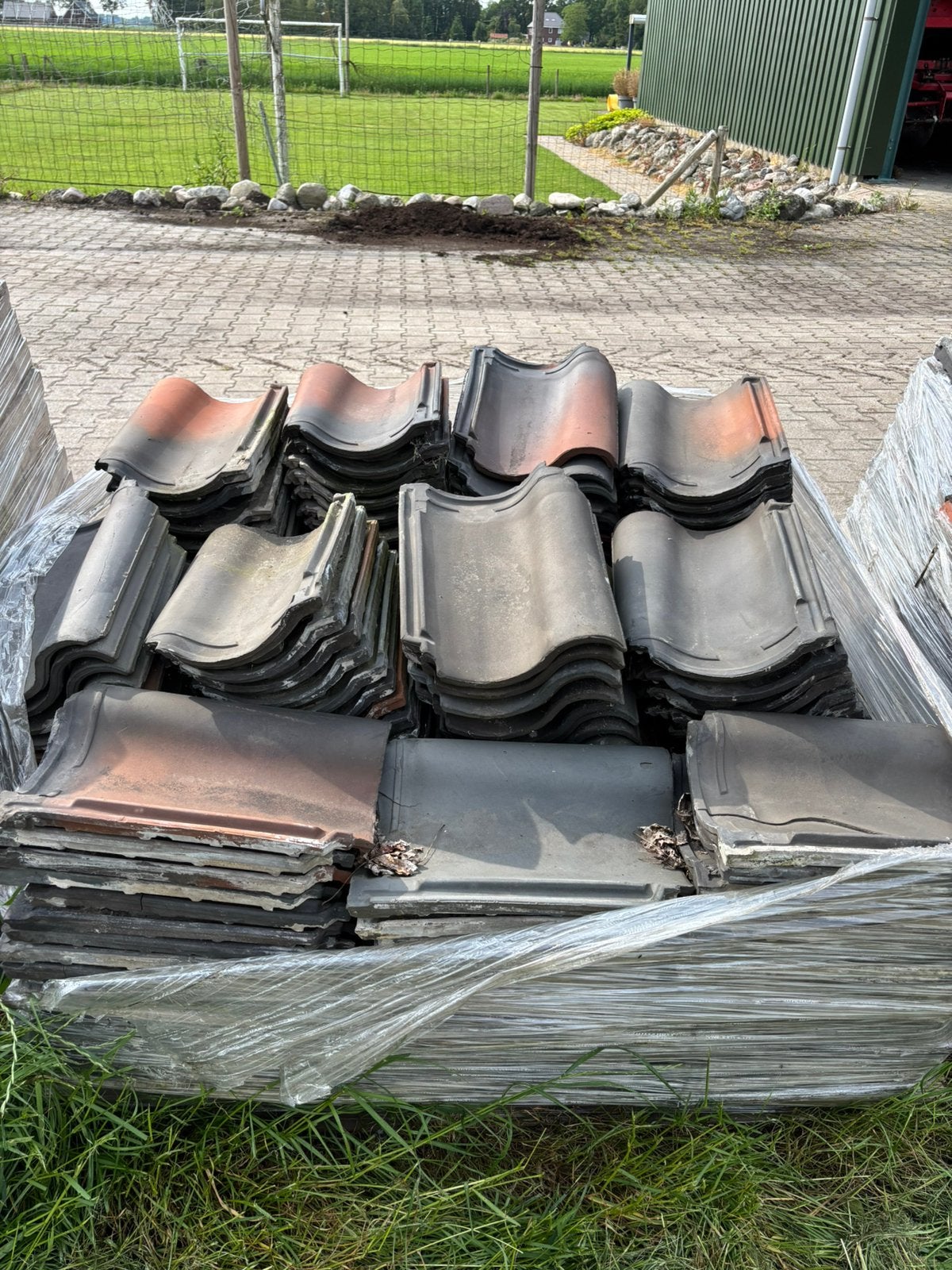 Oude gebakken pan Van-oordt alphen a/d rijn OVH dakpannen, Steen of Klei, Ophalen of Verzenden, Zo goed als nieuw, 15 m² of meer