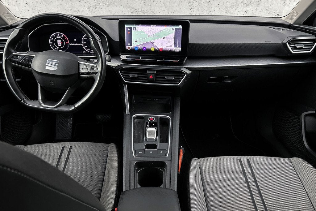 SEAT Leon 1.5 eTSI Style Launch Edition | Camera | Acc | Dig, Auto's, Seat, Stof, 4 cilinders, 150 pk, Origineel Nederlands