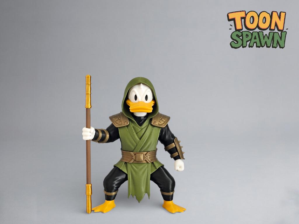 Donald Duck Mortal Kombat – Groene Versie, Ophalen of Verzenden, Nieuw, Fantasy
