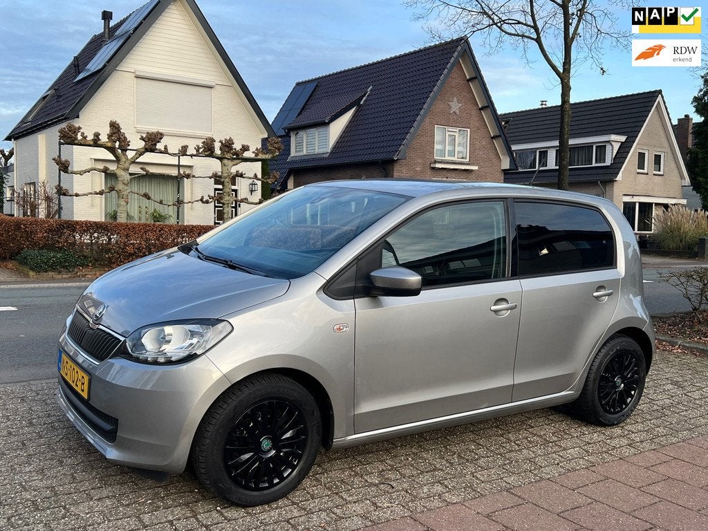 Skoda Citigo 1.0 Greentech 94.000 km NL-AUTO-NAP, Voorwielaandrijving, Stof, Gebruikt, 60 pk