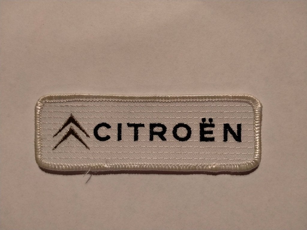 Citroën auto automerk vintage kleding patch embleem RARE, Verzamelen, Ophalen of Verzenden, Nieuw, Auto's
