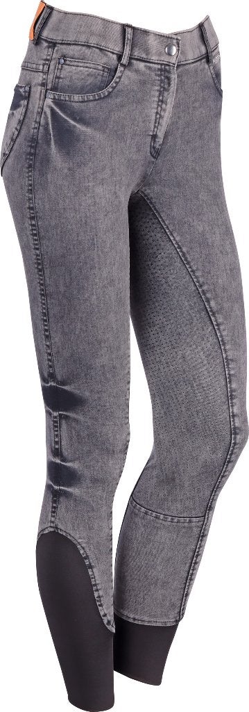 Harry's Horse Rijbroek Denim Full Grip, maat 34 en 36, Dieren en Toebehoren, Paardrijkleding, Kinderen, Nieuw, Overige disciplines