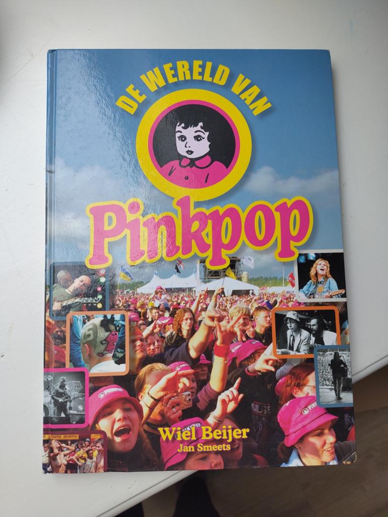 De Wereld van Pinkpop - Boek over Pinkpop Festival, Ophalen of Verzenden, Gelezen, Overige onderwerpen, Wiel Beijer, Jan Smeets