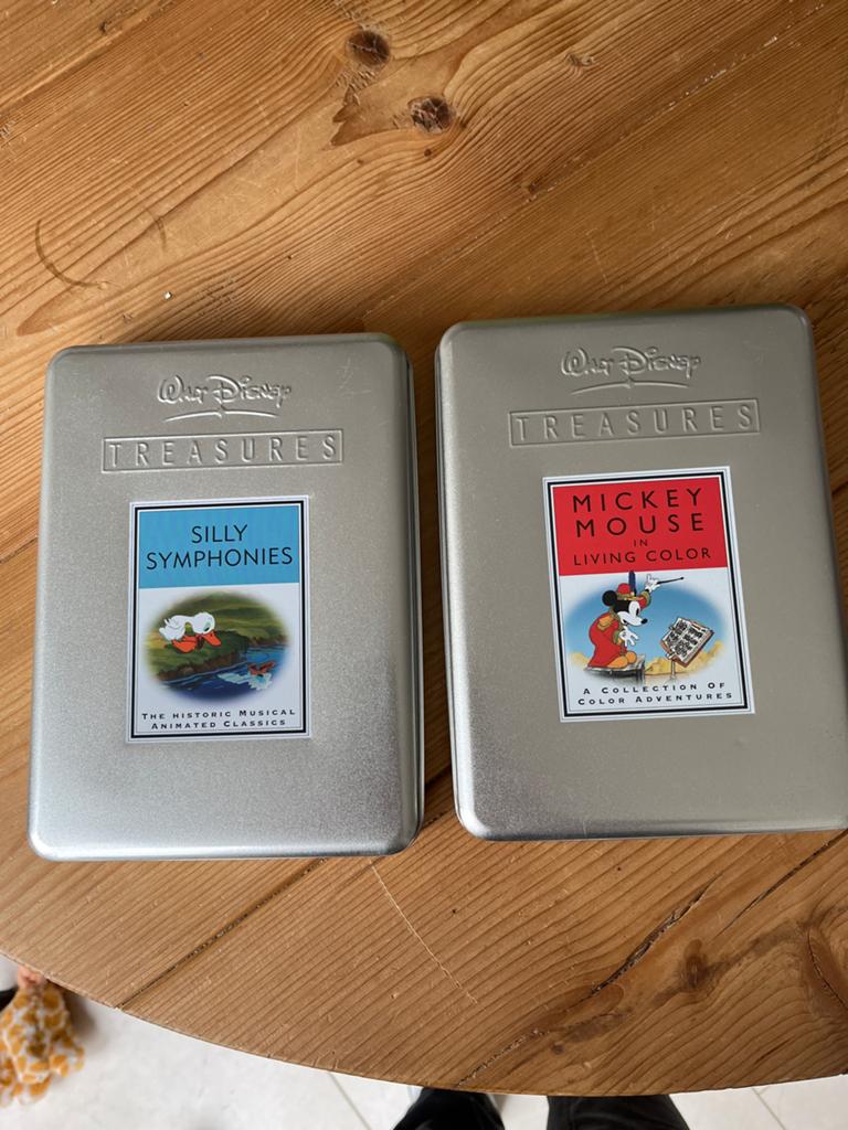 Disney Treasures: Mickey Mouse & Silly Symphonies Dubbel DVD, Ophalen of Verzenden, Zo goed als nieuw