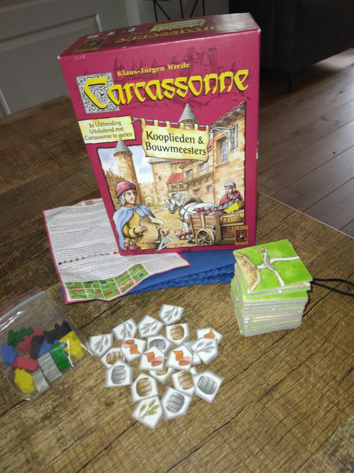 carcassonne  kooplieden en bouwmeesters, Ophalen of Verzenden