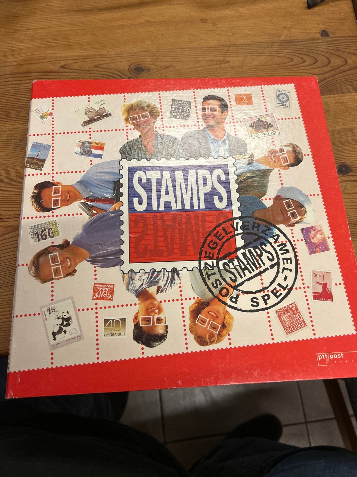 Stamps Postzegel Verzamelspel PTT Post Bordspel, Ophalen of Verzenden, Zo goed als nieuw, Drie of vier spelers, Nvt