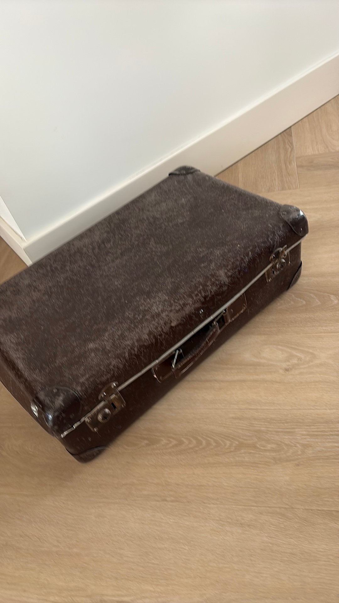 Vintage oude koffer, Ophalen of Verzenden
