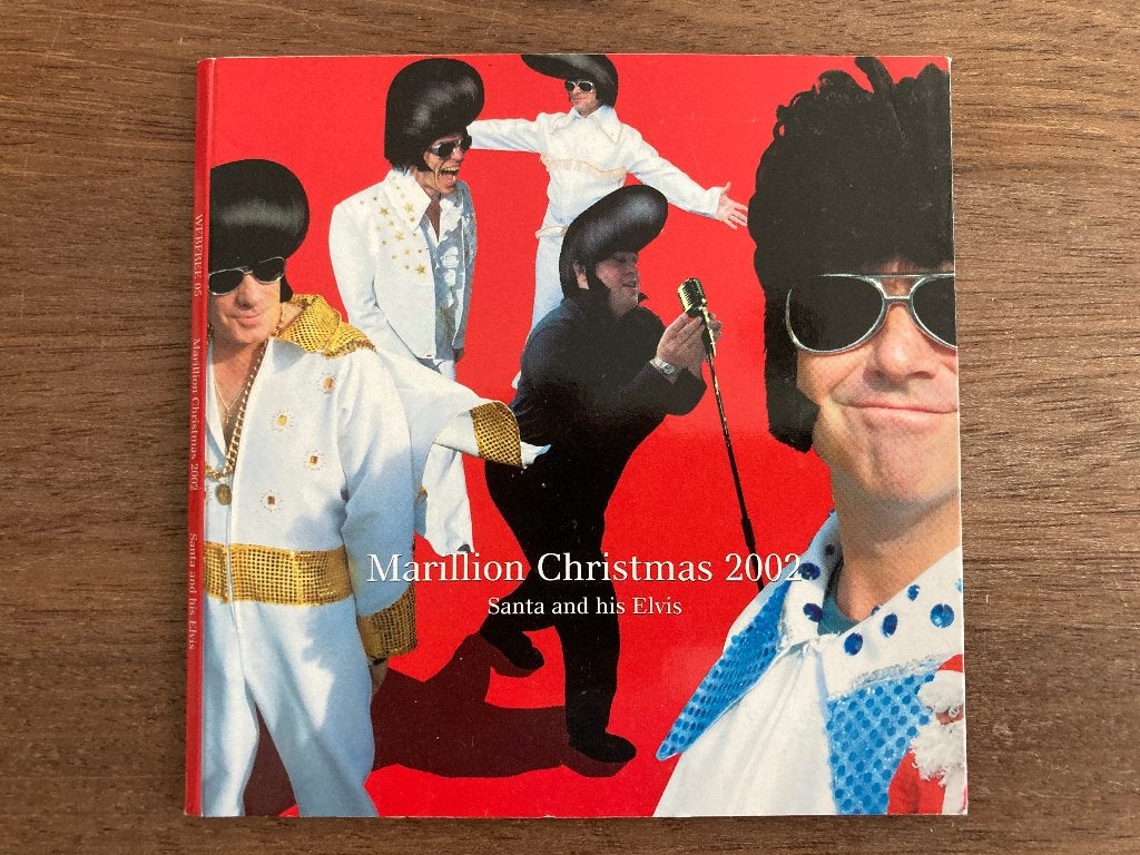 Cd Promo Marillion Christmas 2002 8tracks (Webfree5) ZGAN, Ophalen of Verzenden, Zo goed als nieuw, Progressive Rock