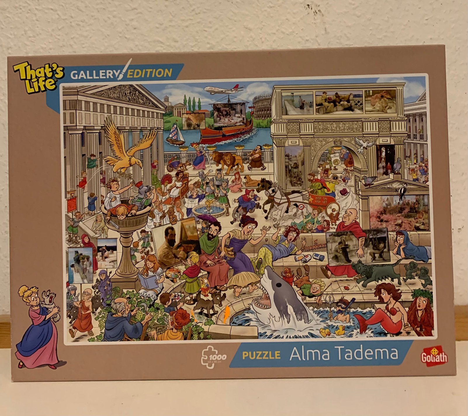 Puzzel 1 euro per doos (950-1000stuks), Ophalen, 500 t/m 1500 stukjes, Zo goed als nieuw