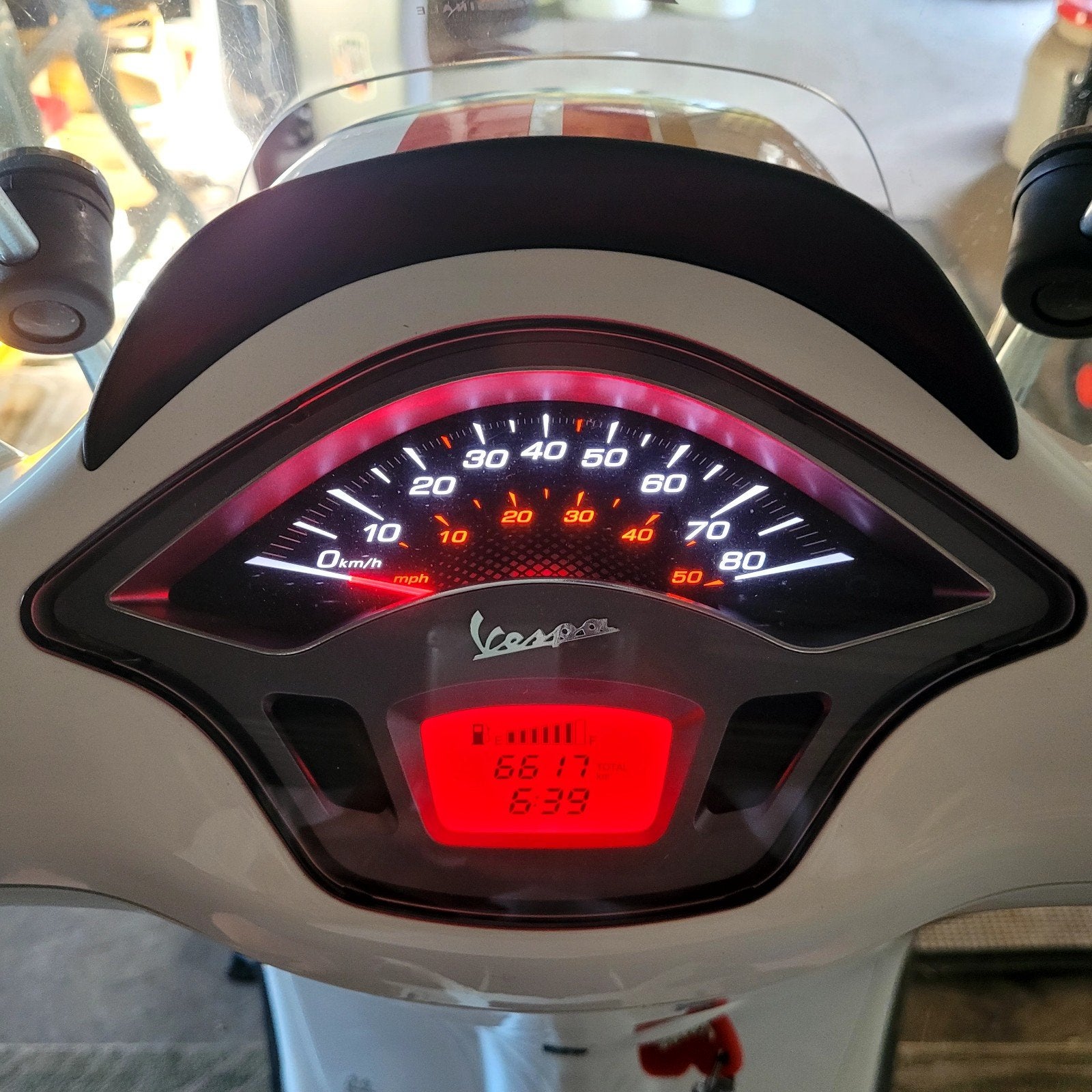 Vespa Sprint 50cc - Zo goed als nieuw, Fietsen en Brommers, Scooters | Vespa, Overige modellen, Maximaal 45 km/u, Ophalen of Verzenden