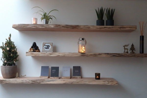 boomstam wandplank, Ophalen, Nieuw