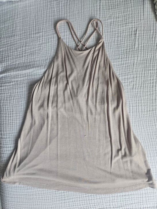 H&M basics pink cross back, Kleding | Dames, Verzenden, Zo goed als nieuw, Roze