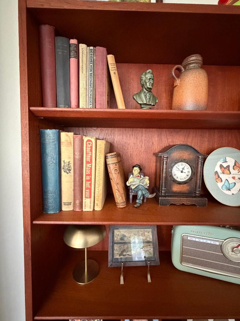 Deens vintage kast, Huis en Inrichting, Ophalen, Met plank(en), Gebruikt, 150 tot 200 cm