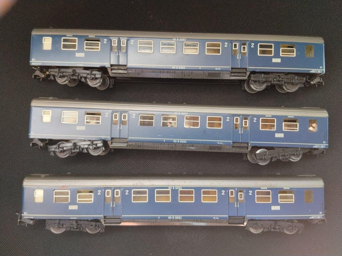 Märklin 4049 personen rijtuig van de NS., Arnold, Gelijkstroom, Wagon, Ophalen of Verzenden