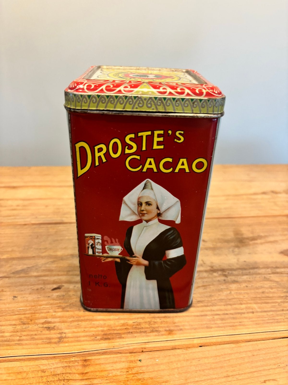Originele Droste Cacao Blik - Collectors Item, Ophalen of Verzenden