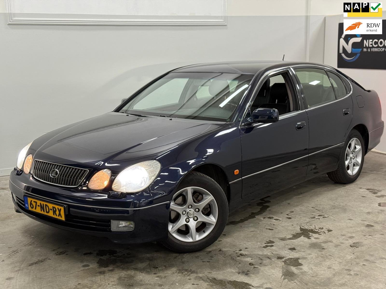 Lexus GS 300 Executive / DEALER ONDERHOUDEN / NAP / SUPER NE, Achterwielaandrijving, Gebruikt, 2000 kg, Blauw