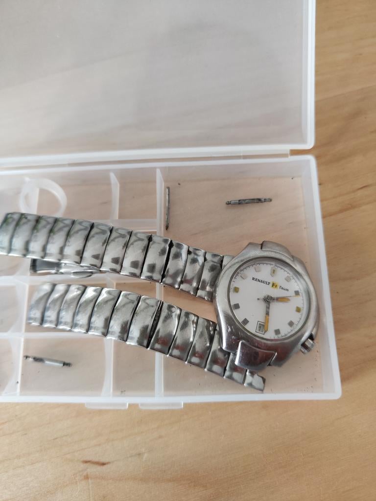 Renault F1 horloge, Ophalen of Verzenden, Gebruikt, Polshorloge, Overige merken