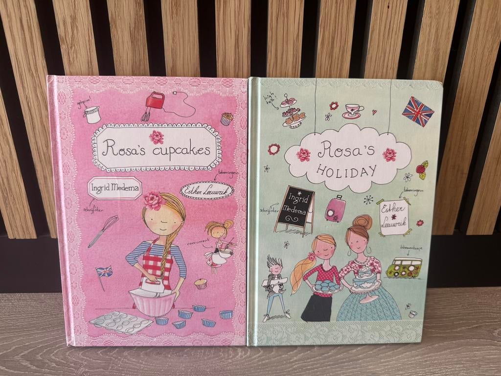 Rosa’s cupcakes & rosa’s holiday - Ingrid Medema, Ophalen of Verzenden, Zo goed als nieuw