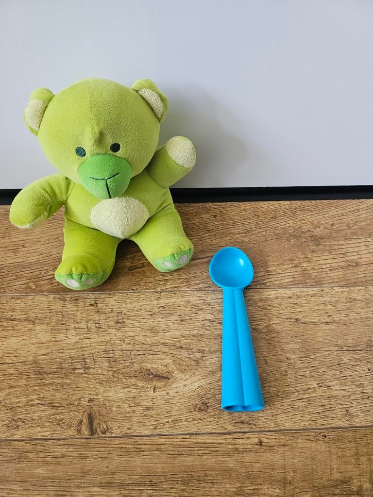 Tupperware ijslepel - blauw, Ophalen of Verzenden, Zo goed als nieuw, Blauw, Overige typen