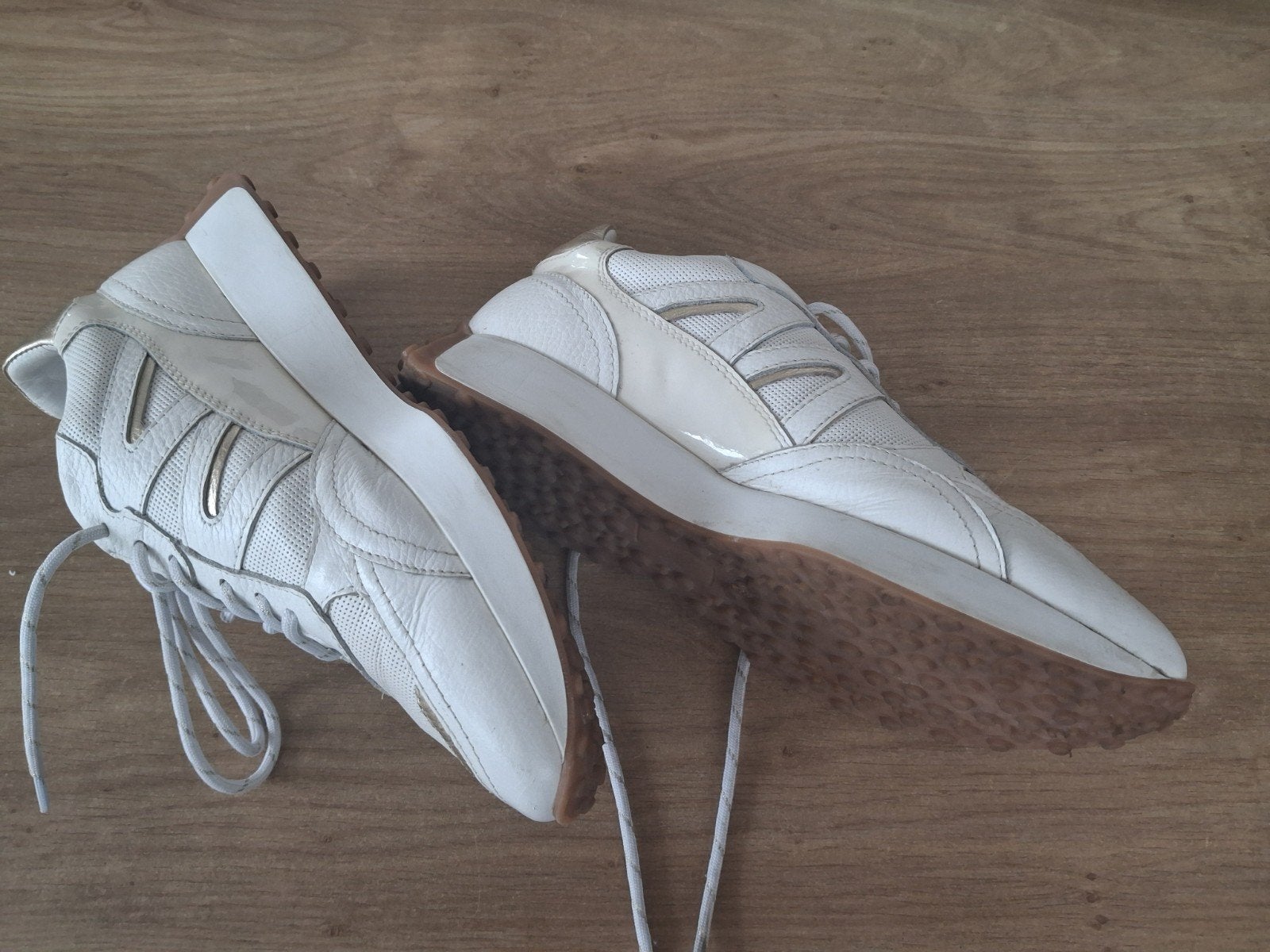 WITTE SNAEKERS MAAT 42, Kleding | Dames, Wit, Ophalen of Verzenden, Sneakers of Gympen, Zo goed als nieuw