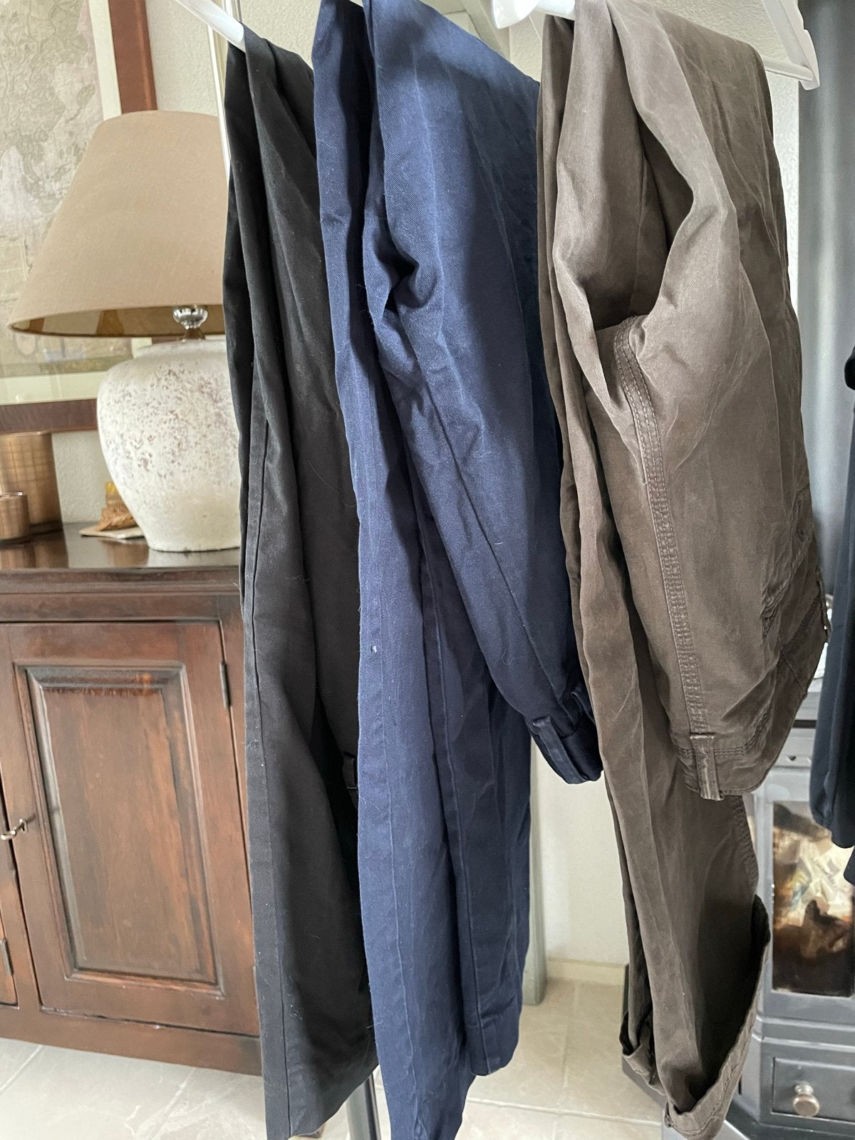 Heren pantalons (Celio, Jules) - Maat 38, Ophalen of Verzenden, Gedragen, Maat 46 (S) of kleiner, Meerkleurig