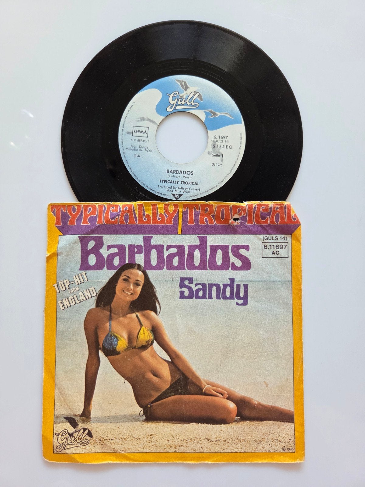 Barbados - Typically tropical, Ophalen of Verzenden, Gebruikt, 7 inch, Pop