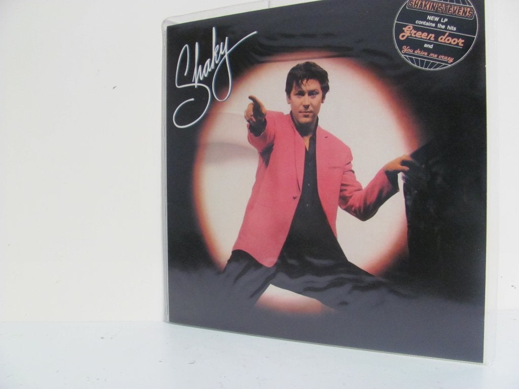 lp van Shakin stevens uit 1981 cbs records, LP, Ophalen of Verzenden, Zo goed als nieuw, Beschermende buitenhoes