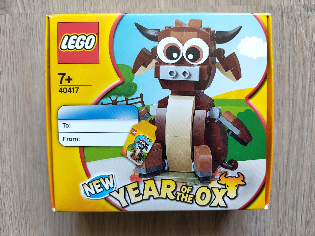 Lego Jaar van de Os (40417) NIEUW, Ophalen of Verzenden, Nieuw, Complete set, Lego