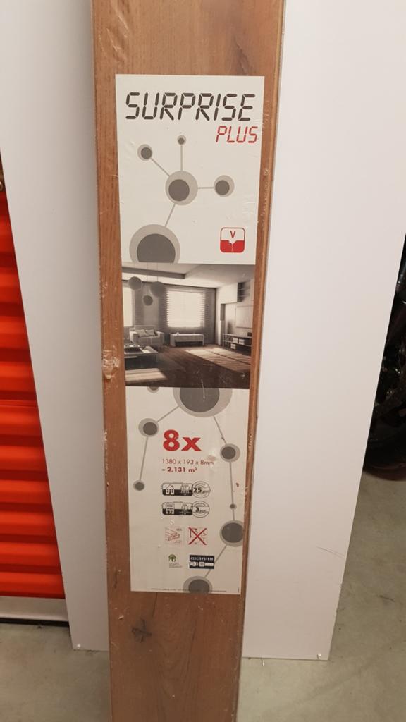 Surprise Plus Klik Laminaat, Ophalen, 50 tot 150 cm, Nieuw, 10 m² of meer